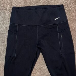 Nike Go dri-fit firm support high waisted Leggings size XL tall with pockets